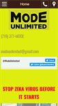Mobile Screenshot of modeunlimited.com